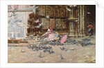 Feeding the Pigeons by Lievan Herremans