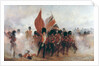 The Colours: advance of the Scots Guards at the Alma, 1899 by Lady Butler