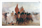 The Colours: advance of the Scots Guards at the Alma, 1899 by Lady Butler
