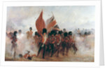 The Colours: advance of the Scots Guards at the Alma, 1899 by Lady Butler