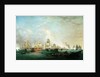 Surrender of the 'Santissima Trinidad to Neptune, The Battle of Trafalgar, 3pm, 21st October 1805 by Lieutenant Robert Strickland Thomas