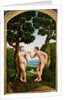 Adam and Eve in Paradise by Jan van Scorel
