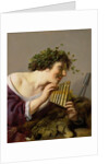 Pan Playing his Pipes by Paulus Moreelse