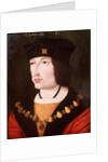 Charles VIII of France by French School