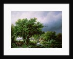 Landscape with a Mill by Barend Cornelis Koekkoek