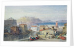 Naples, 19th century; watercolour; by William Leighton Leitch