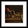 Casket of jewels on a table, principally of German Origin by Pieter Gerritsz. van Roestraten