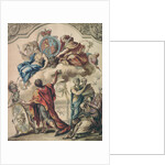 Preliminary Design for a Panel for a Royal State Coach for George I, 18th century by James Thornhill