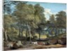 Windsor Forest with Oxen Drawing Timber, 1798 by Paul Sandby