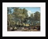 Windsor Forest with Oxen Drawing Timber, 1798 by Paul Sandby