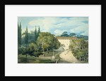 The Convent of St. Eufebio, near Naples by Francis Towne