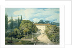 The Convent of St. Eufebio, near Naples by Francis Towne