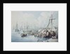 The Disembarkation of the Royalists of Toulon at Southampton in 1794 by Thomas Rowlandson