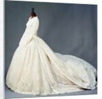 Wedding dress of Katharine Worsley, Duchess of Kent, 1961 by English School