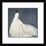 Wedding dress of Katharine Worsley, Duchess of Kent, 1961 by English School