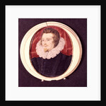 Portrait of a gentleman with beard and ruff, c.1590 by Nicholas Hilliard