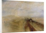 Rain Steam and Speed, The Great Western Railway, painted before 1844 by Joseph Mallord William Turner