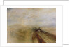 Rain Steam and Speed, The Great Western Railway, painted before 1844 by Joseph Mallord William Turner