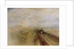 Rain Steam and Speed, The Great Western Railway, painted before 1844 by Joseph Mallord William Turner