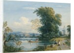 River Scene by John Varley