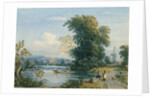 River Scene by John Varley