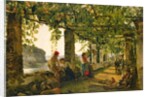 Verandah with twisted vines, 1828 by Silvestr Fedosievich Shchedrin