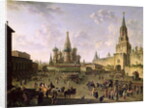 Red Square, Moscow, 1801 by Fedor Yakovlevich Alekseev