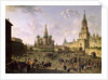 Red Square, Moscow, 1801 by Fedor Yakovlevich Alekseev
