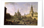 Red Square, Moscow, 1801 by Fedor Yakovlevich Alekseev