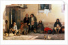 Dinner at the Zemstvo, 1872 by Grigori Grigorievich Mjasoedov
