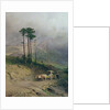 In the Crimean Mountains, 1873 by Fedor Aleksandrovich Vasiliev