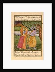 Radha and Krishna, the God of Love by School Indian