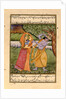 Radha and Krishna, the God of Love by School Indian