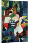 The Turkish Jeweller by August Macke