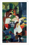 The Turkish Jeweller by August Macke