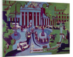 The Brandenburg Gate, Berlin, 1929 by Ernst Ludwig Kirchner