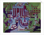 The Brandenburg Gate, Berlin, 1929 by Ernst Ludwig Kirchner
