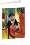 Elizabeth Reading, 1911 by August Macke