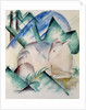 Sleeping Deer by Franz Marc