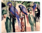 Blue Parrots by August Macke