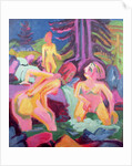 Three Bathers in a Stream by Ernst Ludwig Kirchner