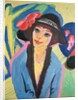 Portrait of Gerda by Ernst Ludwig Kirchner