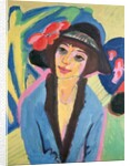 Portrait of Gerda by Ernst Ludwig Kirchner