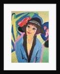 Portrait of Gerda by Ernst Ludwig Kirchner