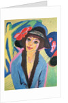 Portrait of Gerda by Ernst Ludwig Kirchner