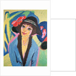 Portrait of Gerda by Ernst Ludwig Kirchner