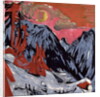 Mountains in Winter, 1919 by Ernst Ludwig Kirchner
