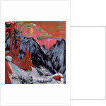 Mountains in Winter, 1919 by Ernst Ludwig Kirchner