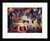 Landscape with Cows and a Camel, 1914 by August Macke