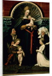 Madonna of the Burgermeister Meyer by Hans Holbein the Younger